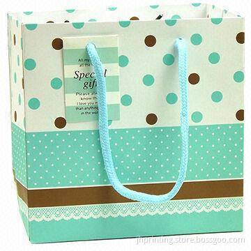 Promotional Carrier Bag with Tag